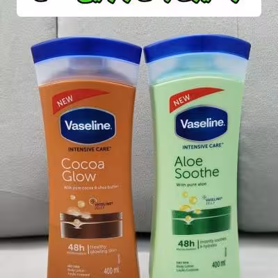 لوسیون بدن وازلینVaseline اصل و اورجینال 400 میل