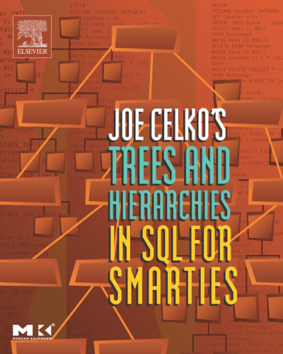 خرید و دانلود نسخه کامل کتاب Trees and Hierarchies in SQL for Smarties