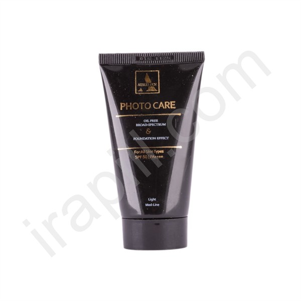 کرم ضدآفتاب فوتوکر SPF50 اورلین رنگ طبیعی 40 میلی لیتر