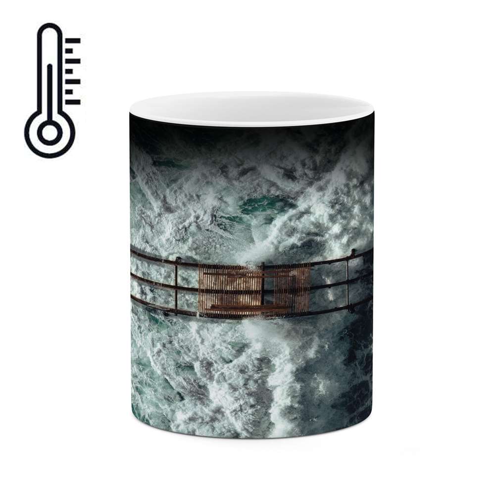 ماگ حرارتی کاکتی طرح منظره مدل mgh14412