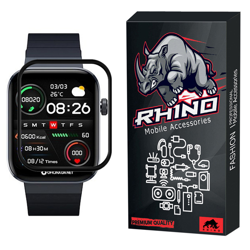 محافظ صفحه نمایش راینو مدل PMMA مناسب برای ساعت هوشمند میبرو T1 | کالا برتری