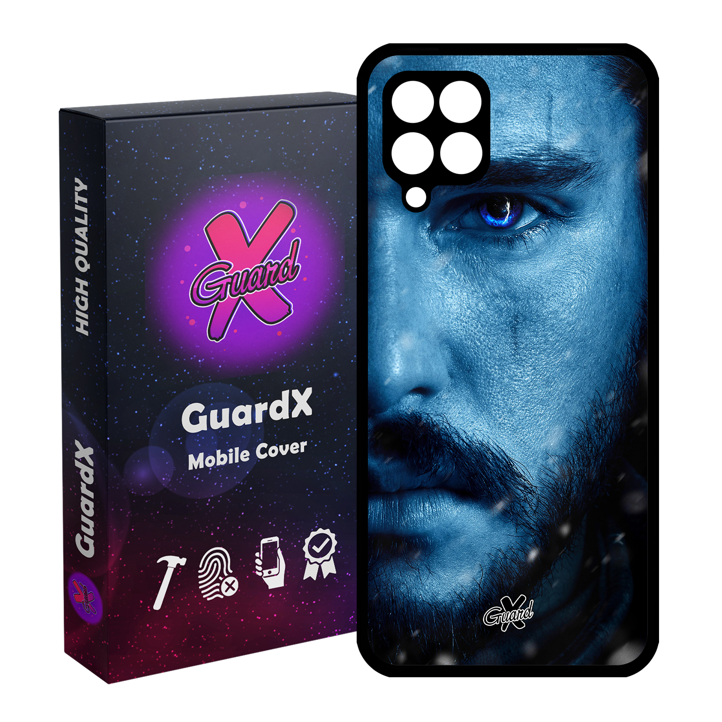 کاور گارد ایکس طرح Jon Snow مدل Glass10203 مناسب برای گوشی موبایل سامسونگ Galaxy A22 4G