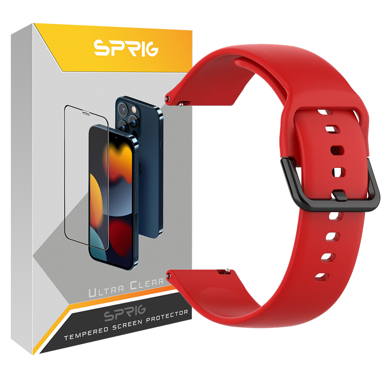 بند اسپریگ مدل SGK-SP مناسب برای ساعت هوشمند شیائومی Mibro Lite