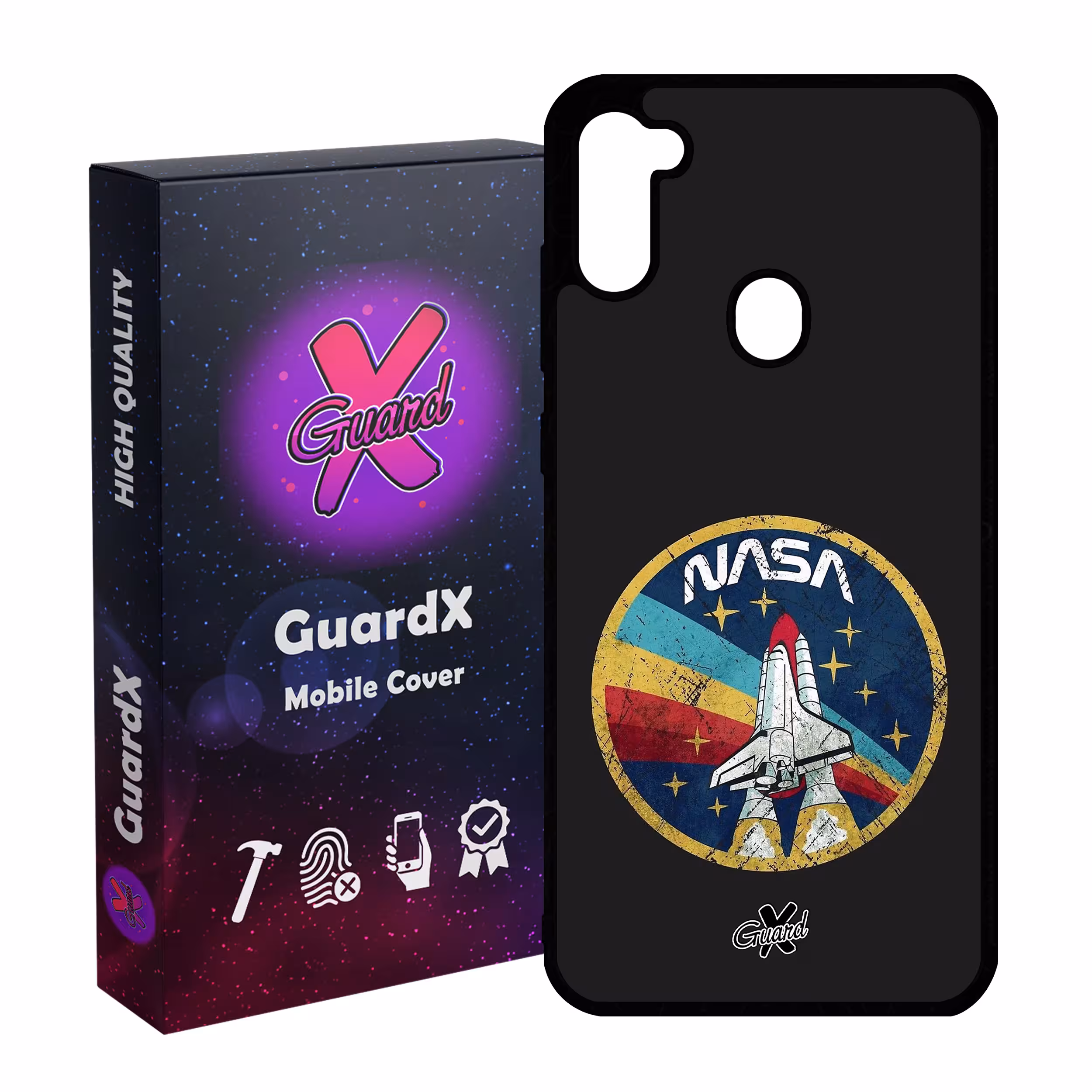 کاور گارد ایکس طرح Nasa مدل Glass10087 مناسب برای گوشی موبایل سامسونگ Galaxy A11 / M11