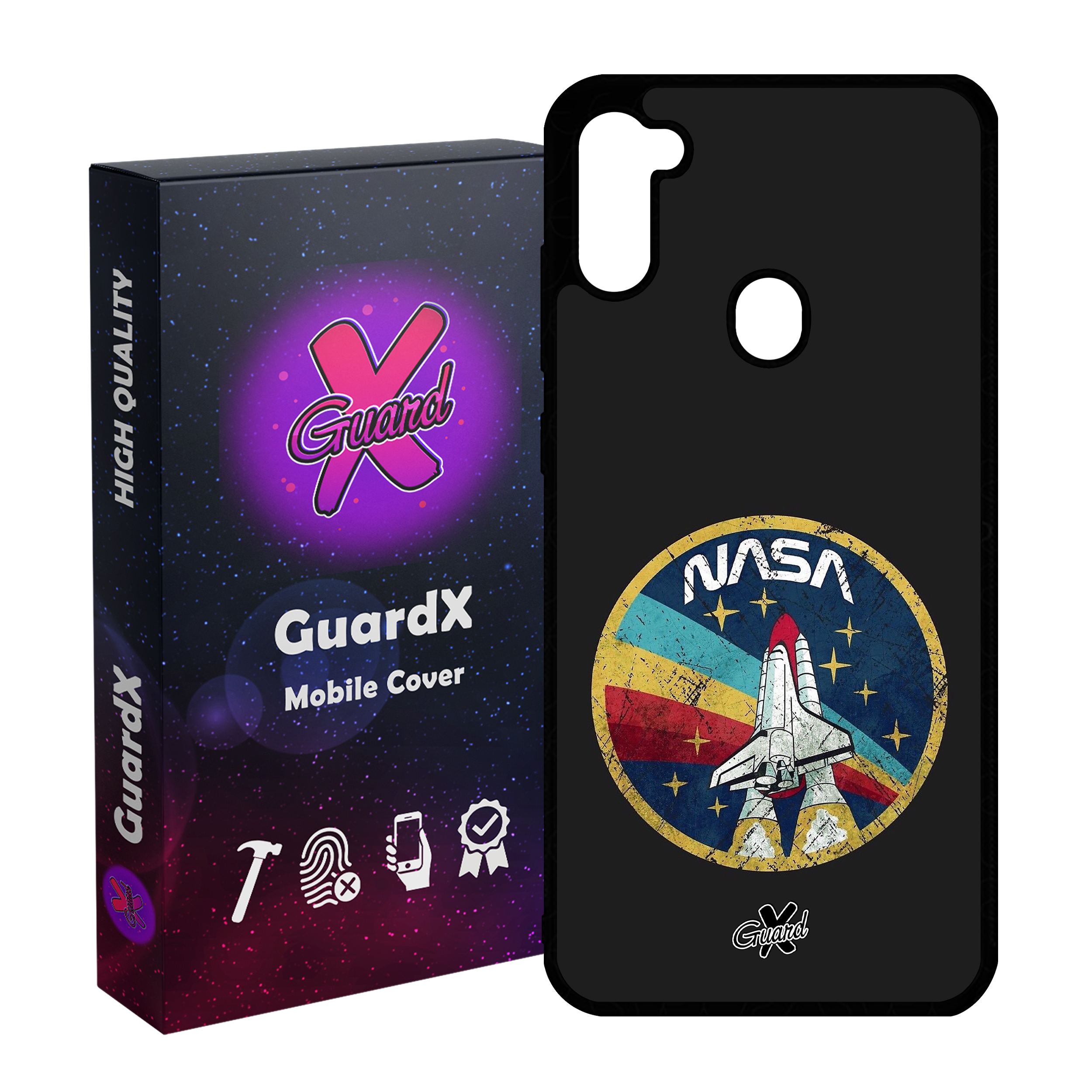کاور گارد ایکس طرح Nasa مدل Glass10087 مناسب برای گوشی موبایل سامسونگ Galaxy A11 / M11