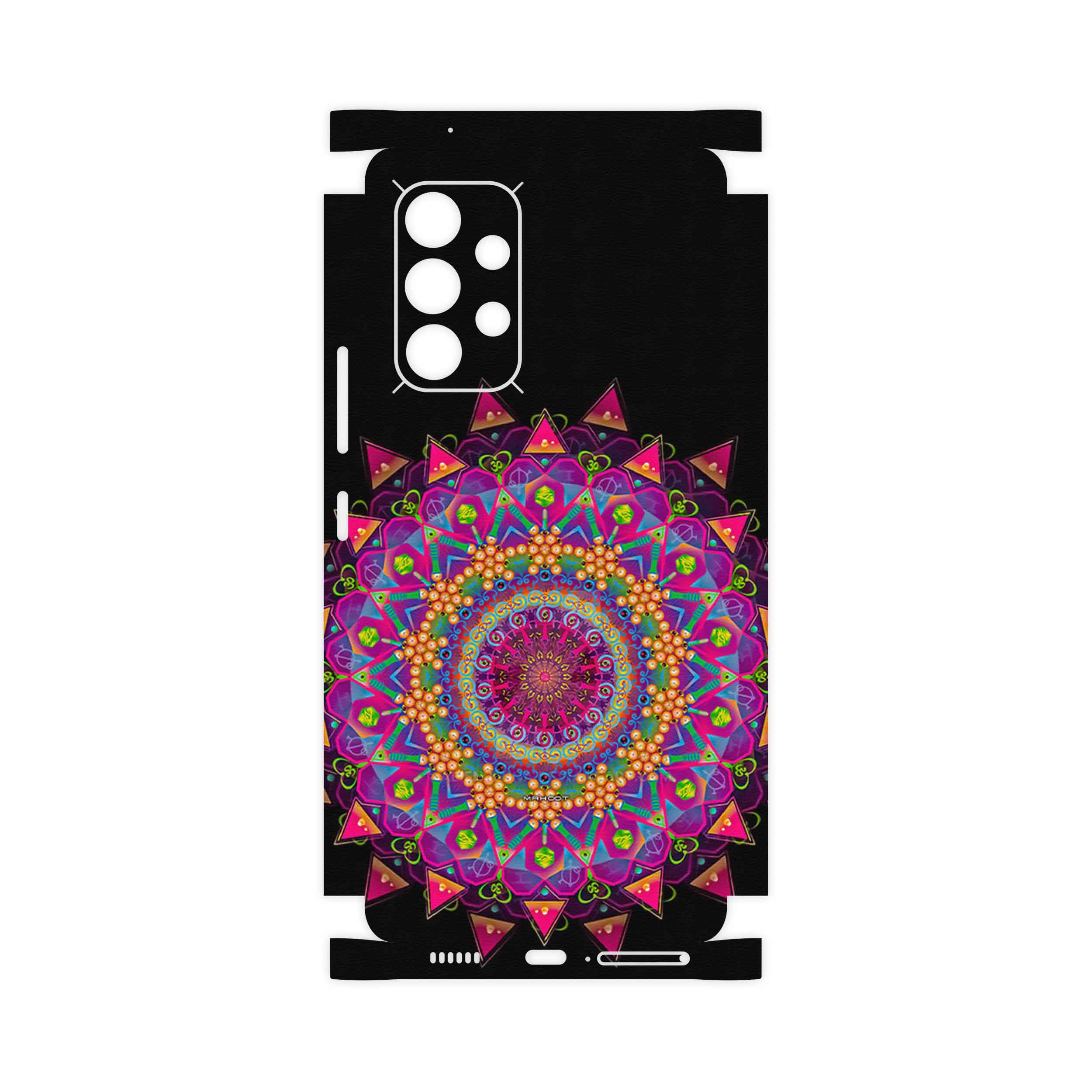 برچسب پوششی ماهوت مدل Mandala Design 5-FullSkin مناسب برای گوشی موبایل سامسونگ Galaxy A53 5G