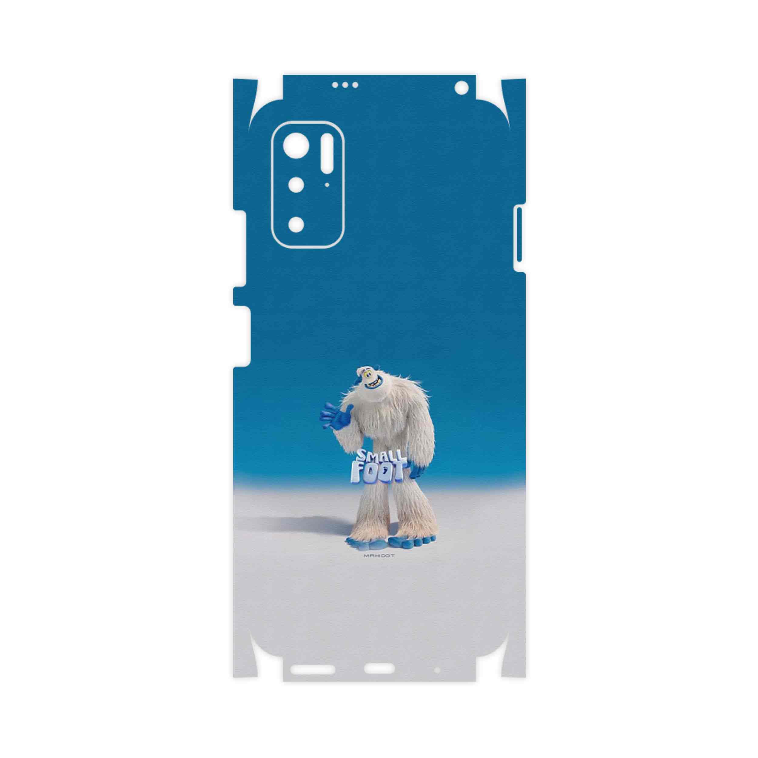 برچسب پوششی ماهوت مدل Smallfoot-FullSkin مناسب برای گوشی موبایل شیائومی Poco M3 Pro 5G