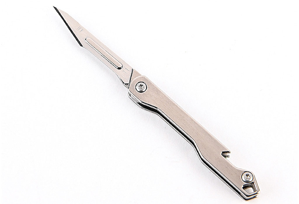 چاقو آنباکسینگ ضدزنگ تاشو Stainless steel unboxing mini folding knife