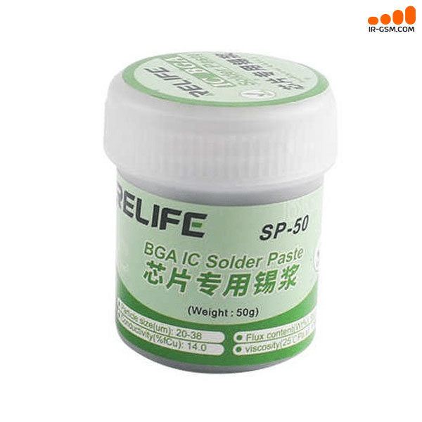 خمیر قلع ریلایف مناسب مونتاژ برد مدل RELIFE SP-50 158
