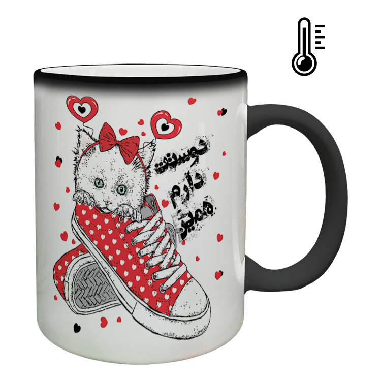 ماگ حرارتی مدل عاشقانه کد 185