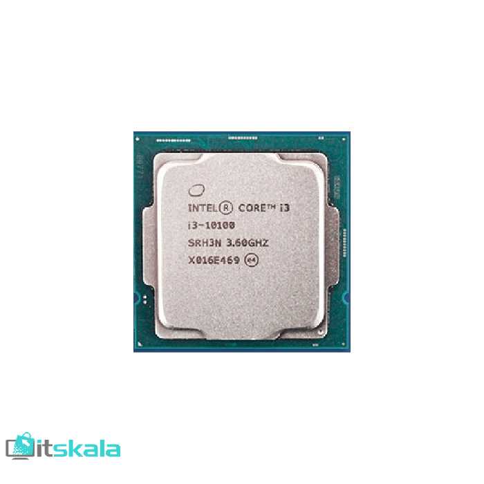 پردازنده تری اینتل مدل Core i3-10100 با فرکانس 3.6 گیگاهرتزCore i3 10100 3.6GHz LGA 1200 Comet Lake TRAY CPU