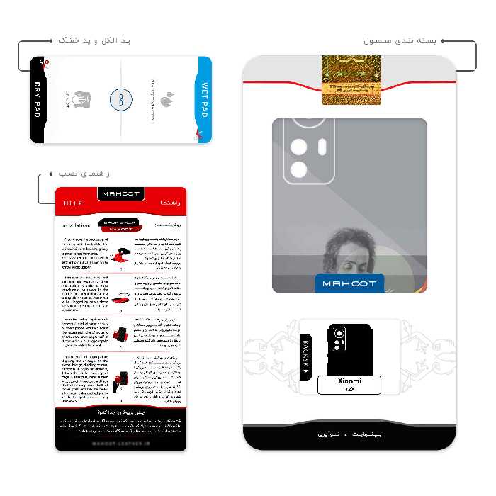 برچسب پوششی ماهوت مدل Sohrab Sepehri مناسب برای گوشی موبایل شیائومی 12X
