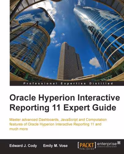 خرید و دانلود نسخه کامل کتاب Oracle Hyperion Interactive Reporting 11 Expert Guide