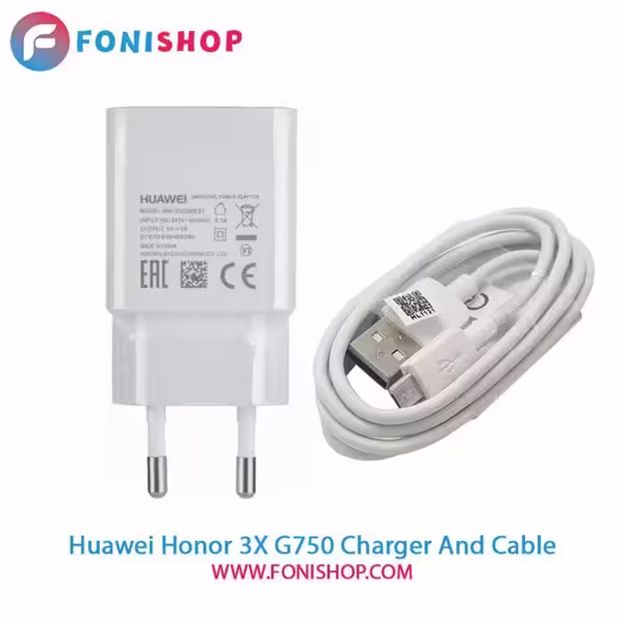 کابل و شارژر اصلی هواوی Huawei Honor 3X G750