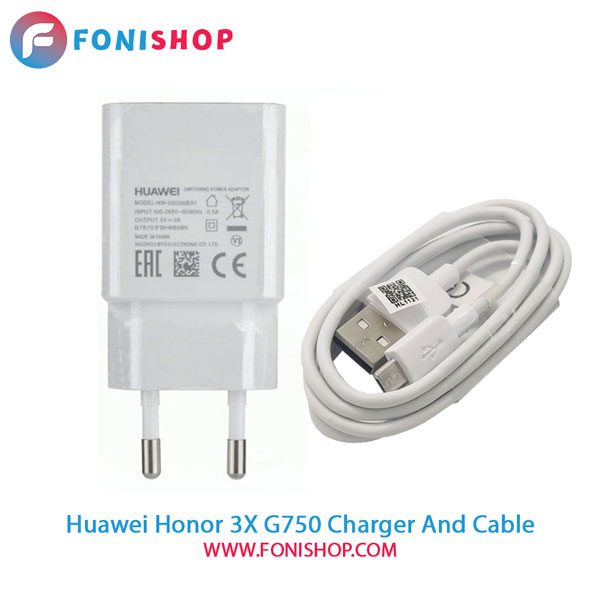 کابل و شارژر اصلی هواوی Huawei Honor 3X G750