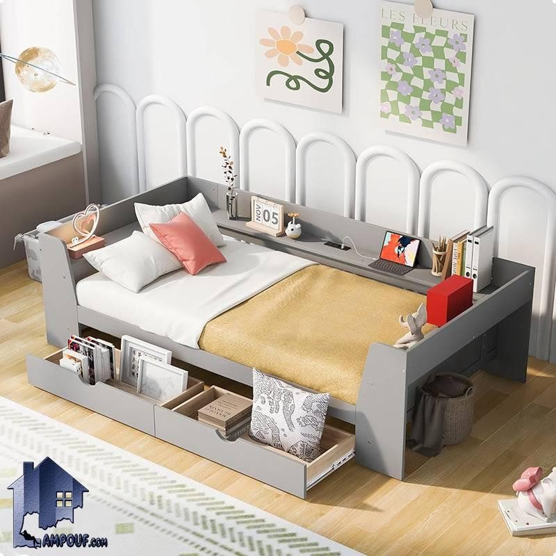 تخت خواب یک نفره SBJ254