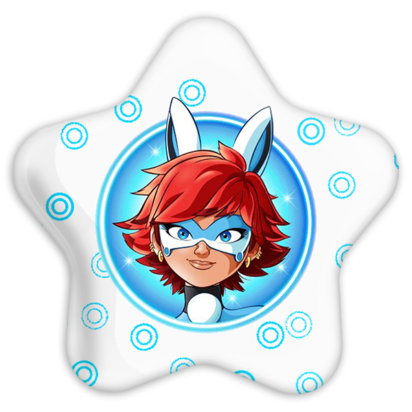 پیکسل خندالو طرح بانیکس دختر کفشدوزکی مدل ستاره ای کد 3555