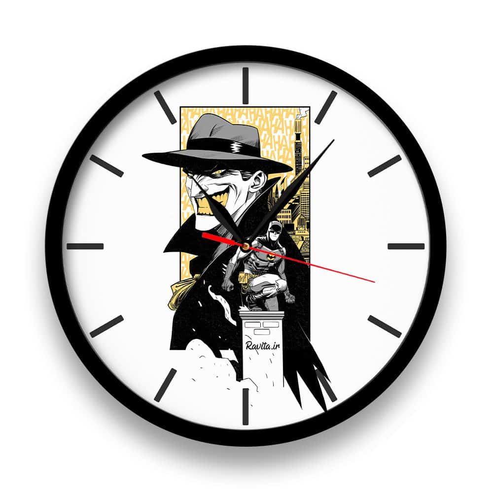 ساعت‌ دیواری راویتا طرح بتمن کد 3396