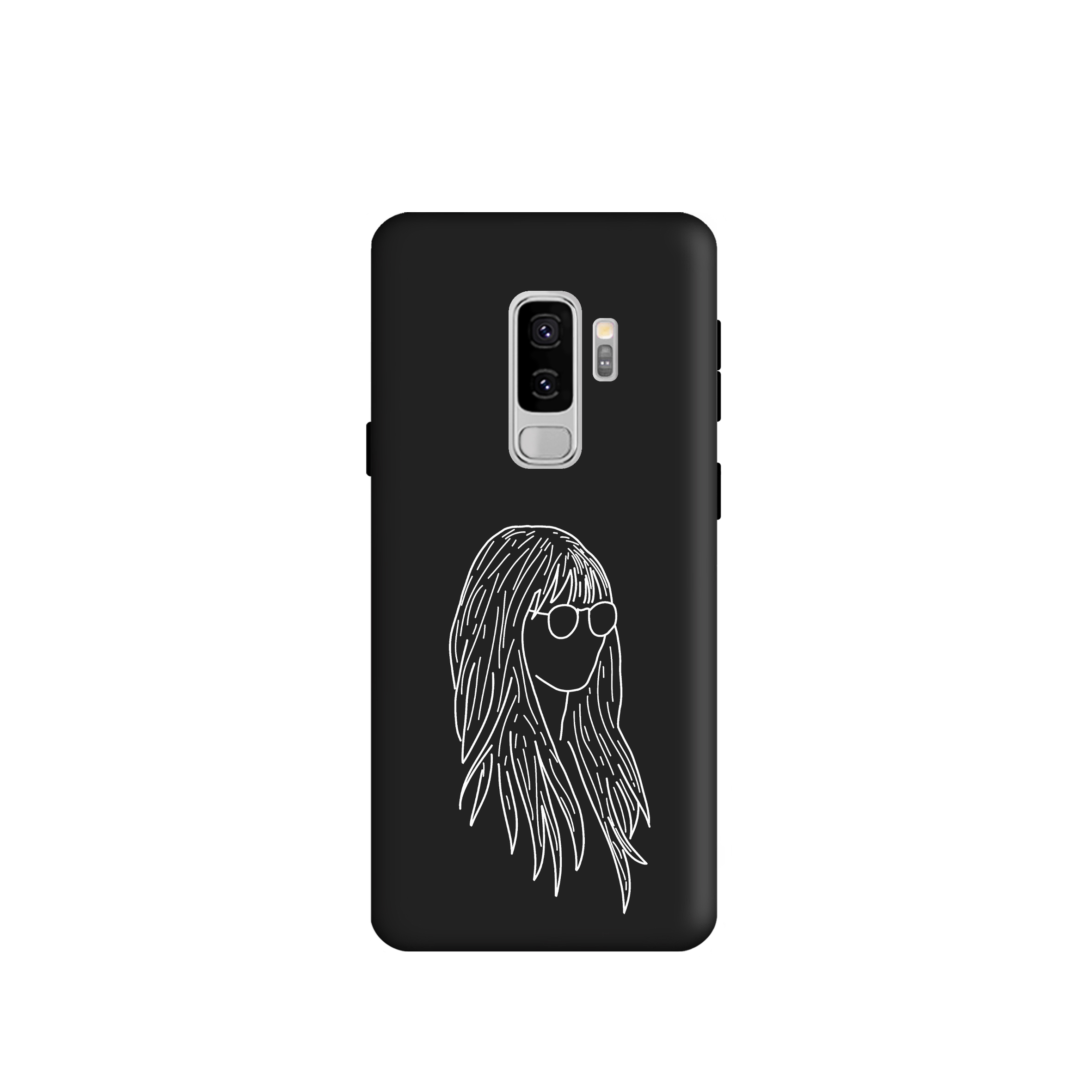 کاور طرح دختر مینیمال کد y6011 مناسب برای گوشی موبایل سامسونگ  Galaxy S9 Plus