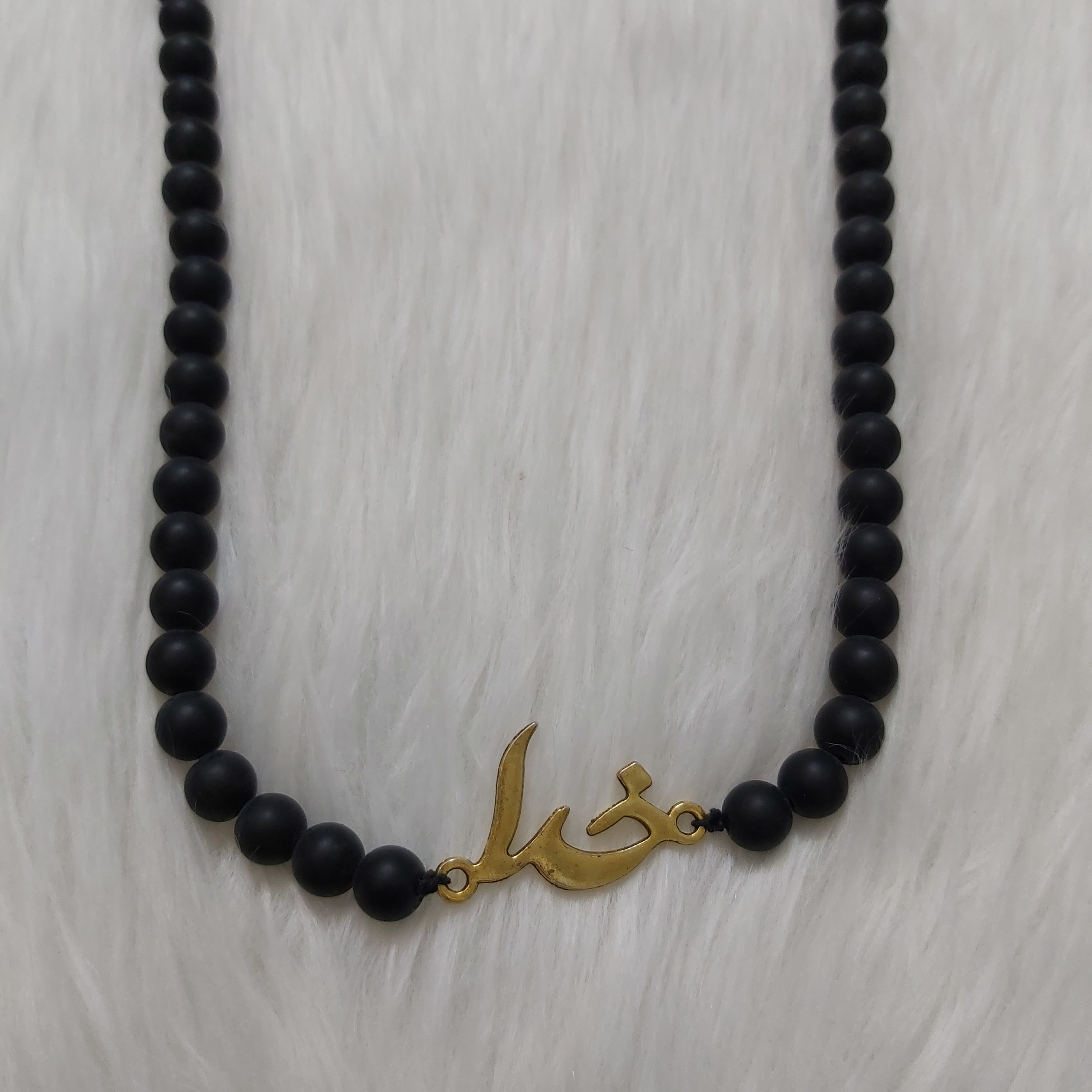 گردنبند مدل اونیکس طرح خدا کد ongod111