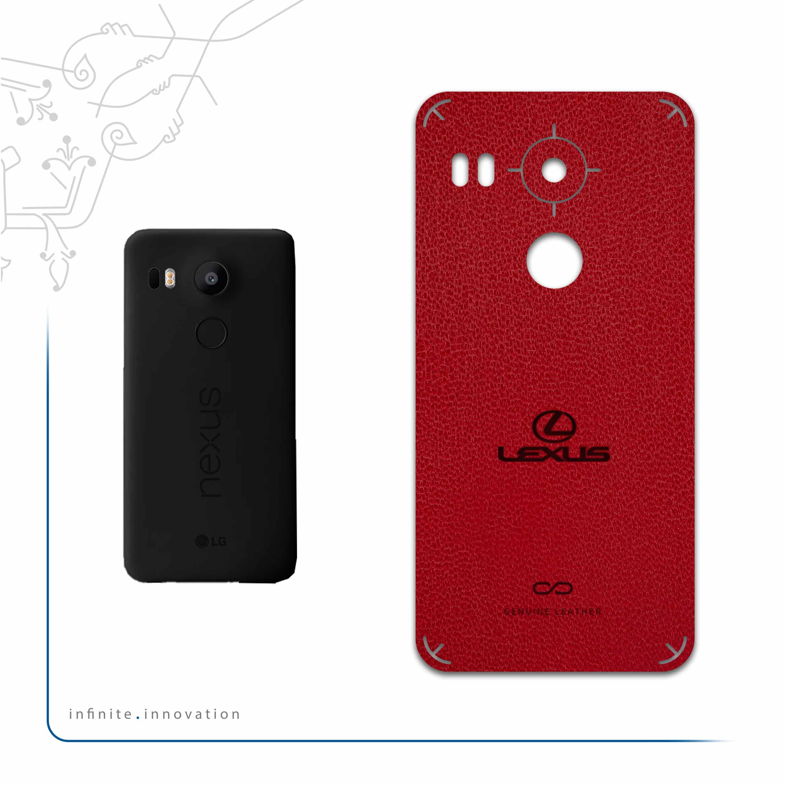 برچسب پوششی ماهوت مدل RL-LXS مناسب برای گوشی موبایل گوگل Nexus 5X