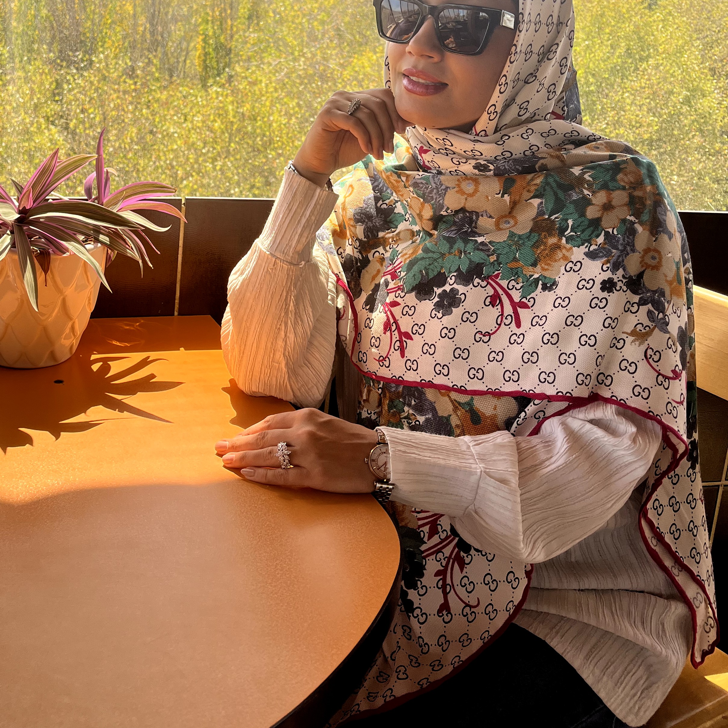 روسری پاییزی