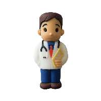 فلش مموری دایا دیتا طرح Male Doctor مدل PF1096-USB3 ظرفیت 128 گیگابایت