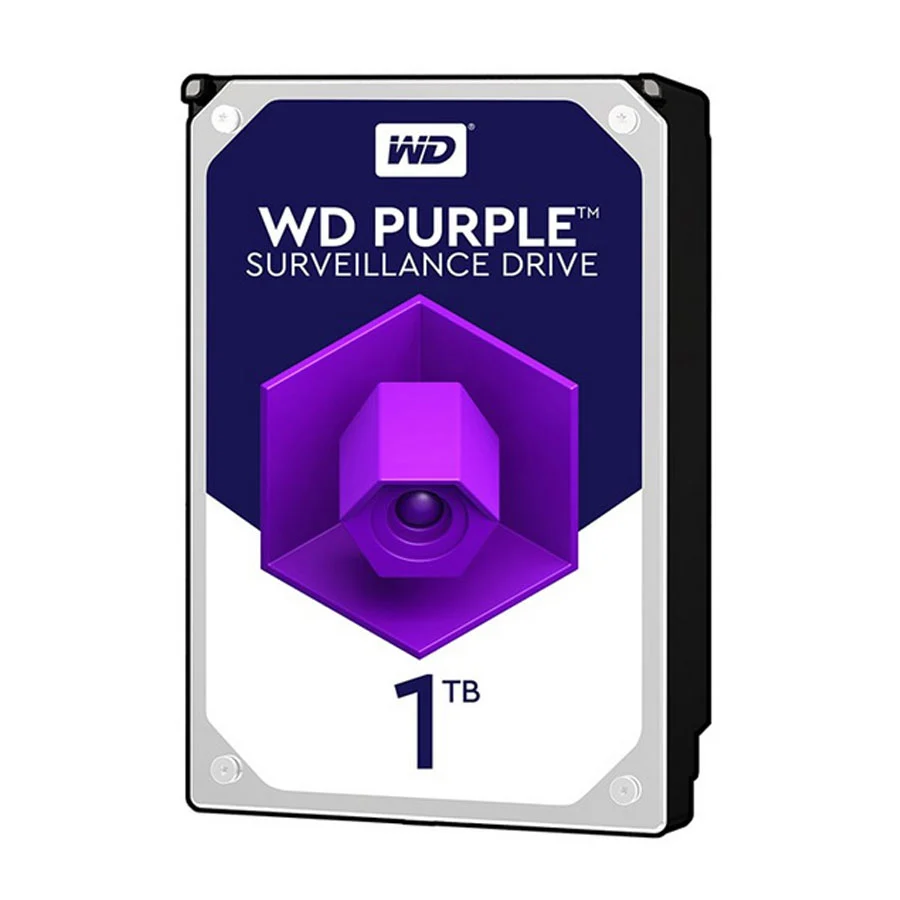 هارد دیسک اینترنال 3.5 اینچ وسترن دیجیتال مدل Purple 64MB ظرفیت 1 ترابایت