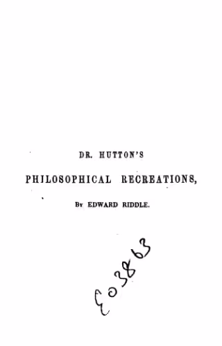 خرید و دانلود نسخه کامل کتاب Recreations in mathematics and natural philosophy