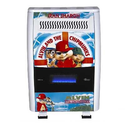 بخاری گازی ایران شرق مدل 7500 کودک طرح آلوین 