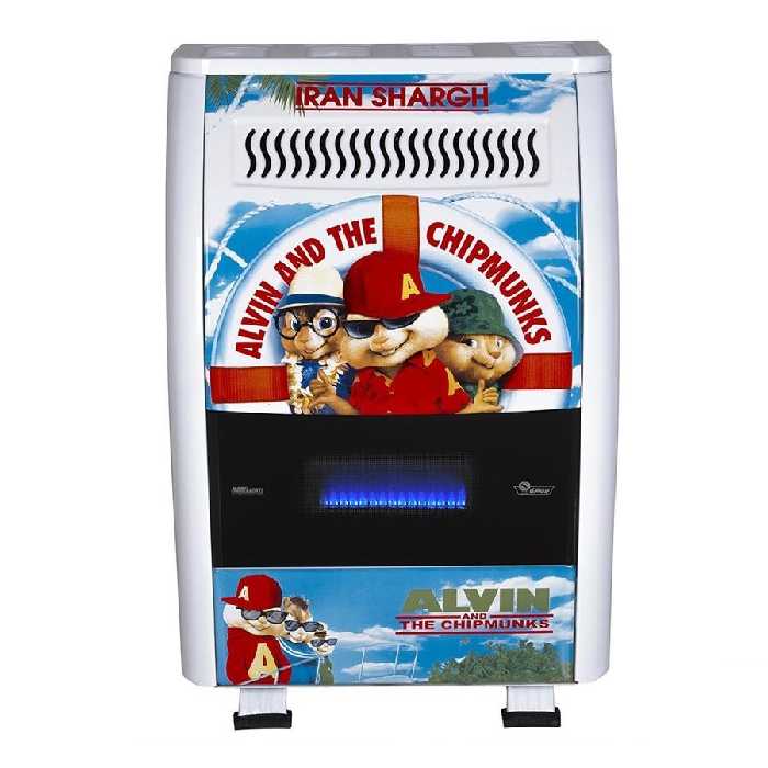 بخاری گازی ایران شرق مدل 7500 کودک طرح آلوین 