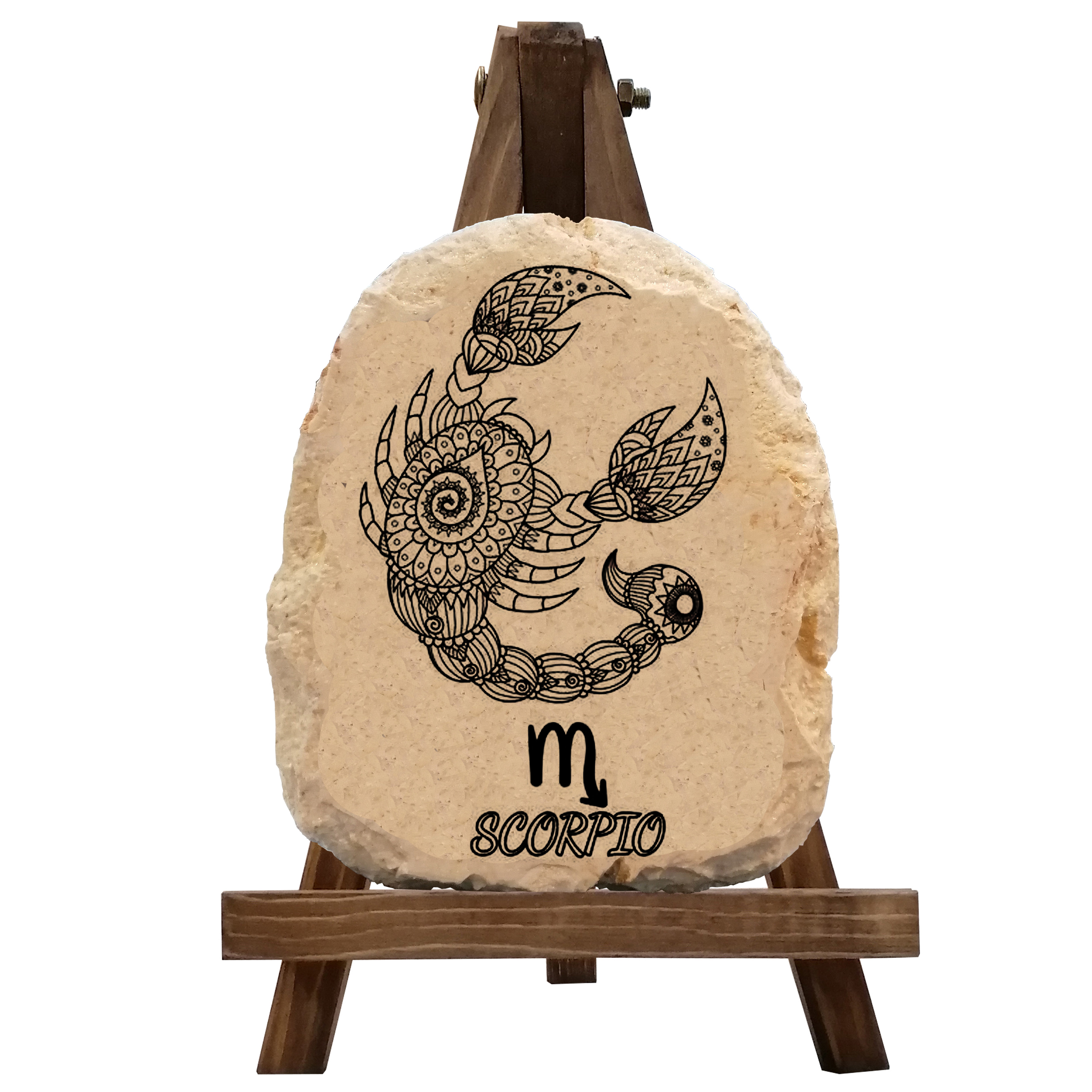 کتیبه دکوری مدل نماد ماه تولد آبان کد HT076