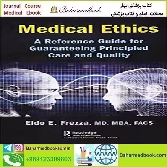 Medical Ethics 2019 TRUE PDF price 1€ - کتاب پزشکی بهار