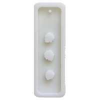 قالب رزین مدل بوک مارک طرح برگ کد BK-L1 