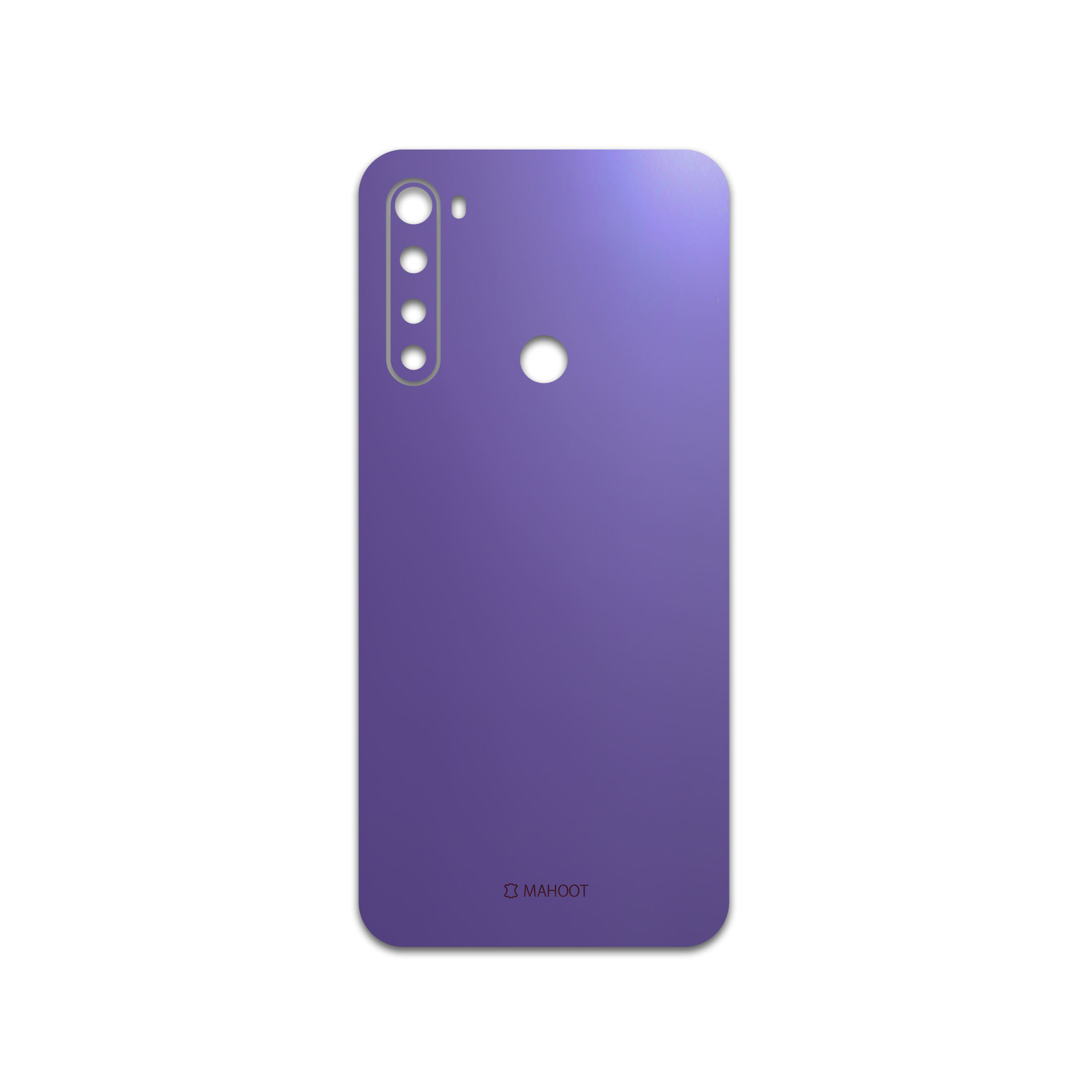 برچسب پوششی ماهوت مدل Matte-BlueBerry مناسب برای گوشی موبایل شیائومی Redmi Note 8