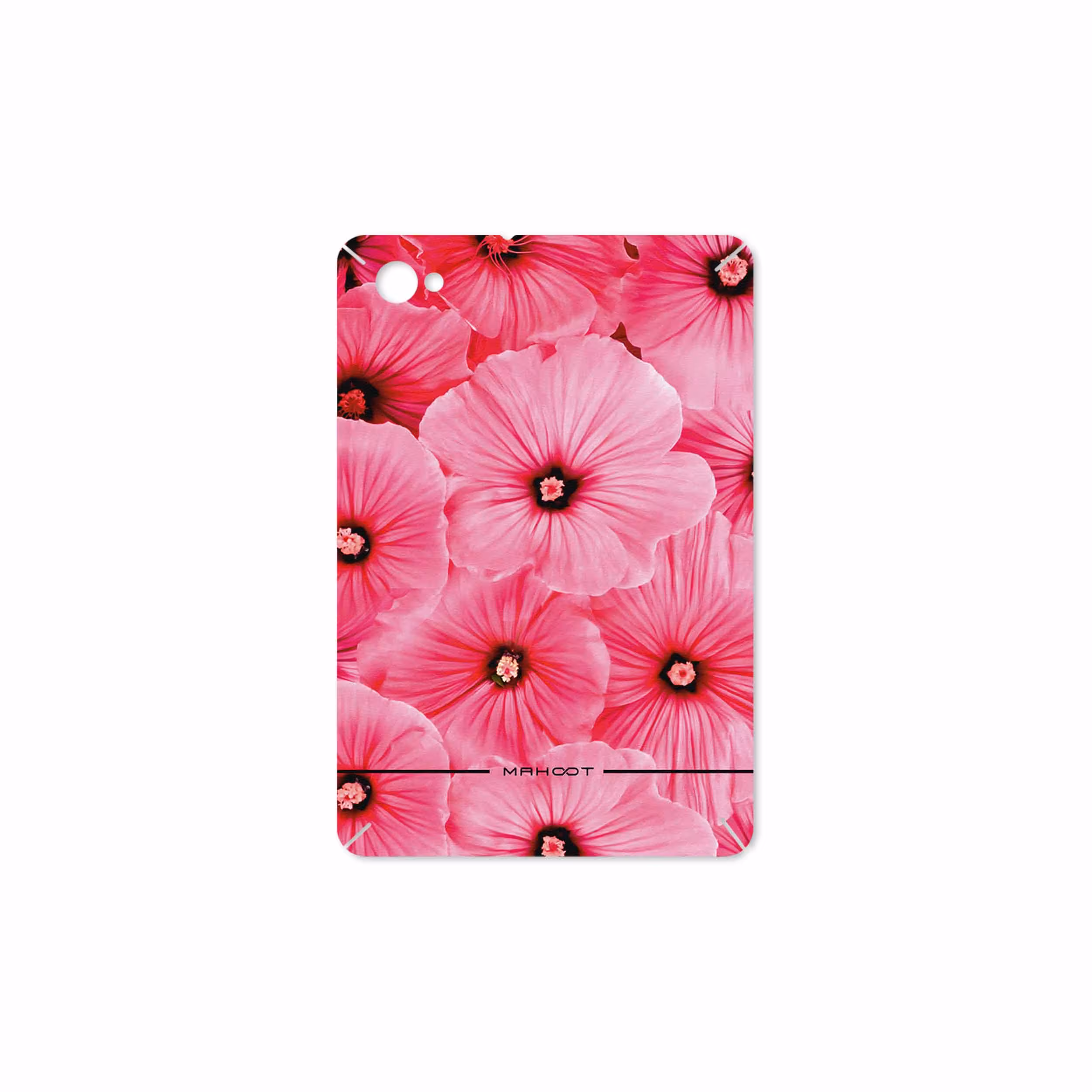 برچسب پوششی ماهوت مدل Pink-Flower مناسب برای تبلت سامسونگ Galaxy Tab 7.7 2011 P6800