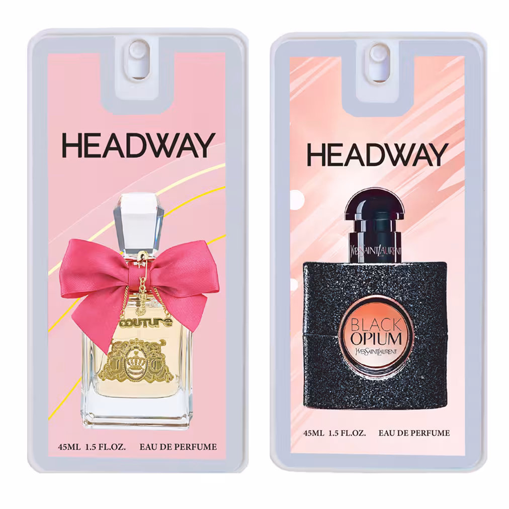 عطر جیبی زنانه هدوی مدل بلک اوپیوم و ویوا لا جویسی حجم 45 میلی لیتر بسته 2 عددی