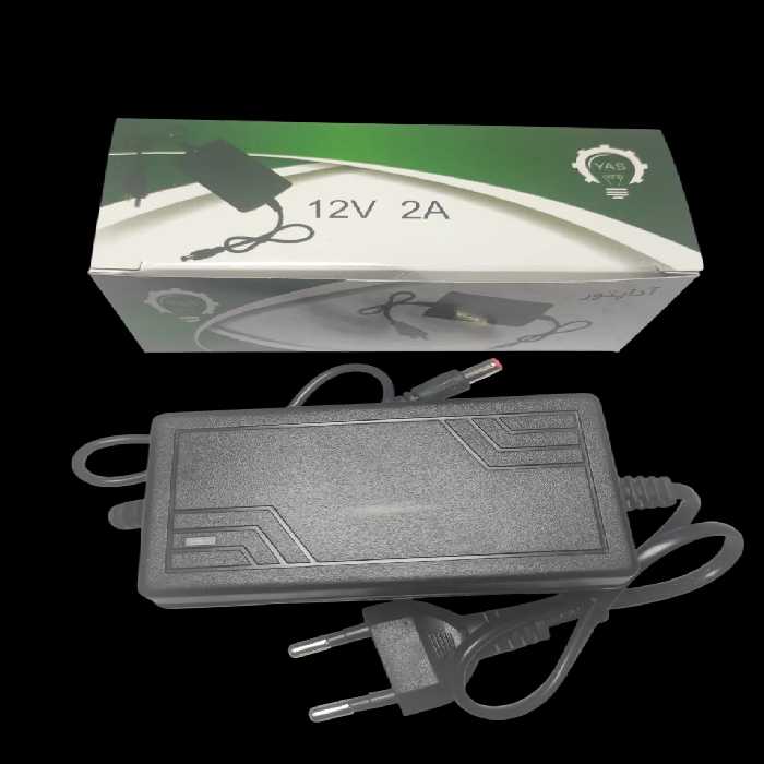 آداپتور 12 ولت 2 آمپر ضمانت دار