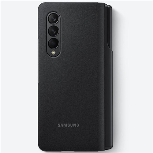 کیف کلاسوری سامسونگ مدل Flip Cover مناسب برای گوشی موبایل سامسونگ Galaxy Z Fold3 به همراه قلم نوری