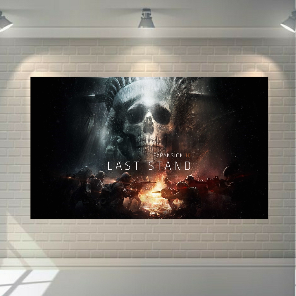 تابلو بوم طرح گیم سرزمن وحشی - TOM CLANCYS مدل SDB507