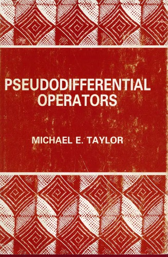 خرید و دانلود نسخه کامل کتاب Pseudodifferential operators