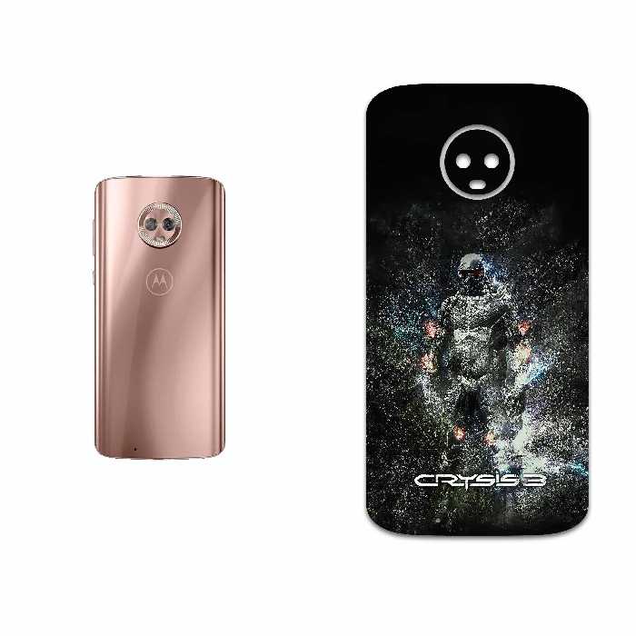 برچسب پوششی ماهوت مدل Crysis مناسب برای گوشی موبایل موتورولا Moto G6