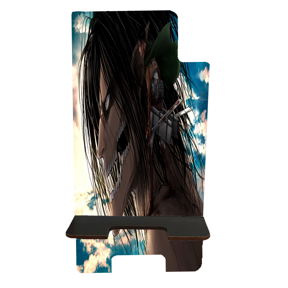 پایه نگهدارنده گوشی موبایل طرح Attack on Titan کد ht17
