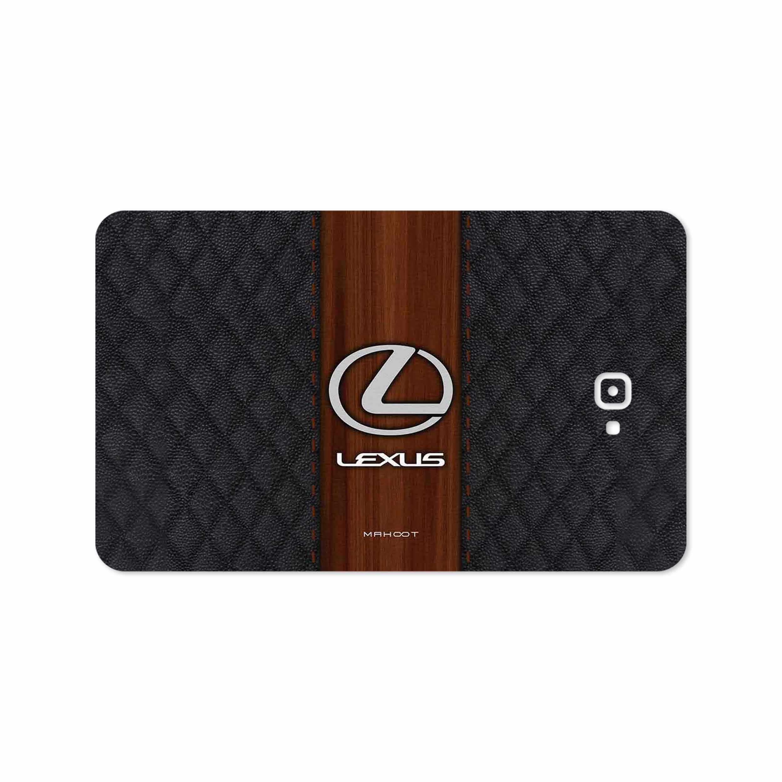 برچسب پوششی ماهوت مدل Lexus-Logo مناسب برای تبلت سامسونگ Galaxy Tab A 10.1 2016 T580