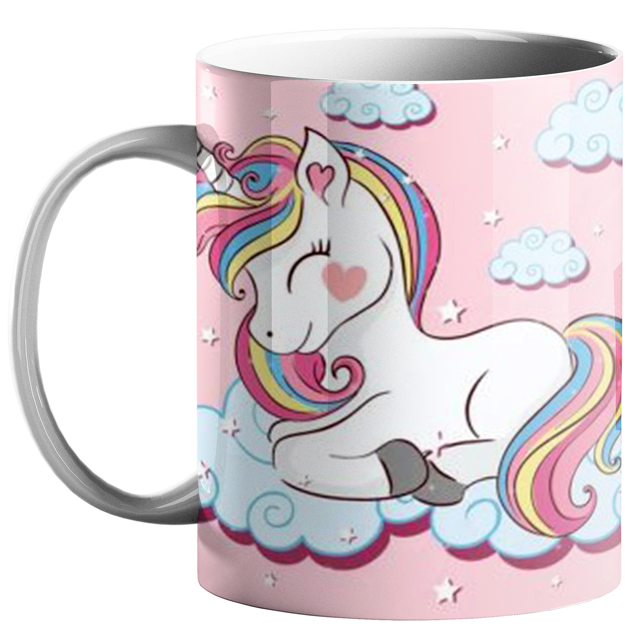 ماگ طرح اسب تک شاخ کد ts1800