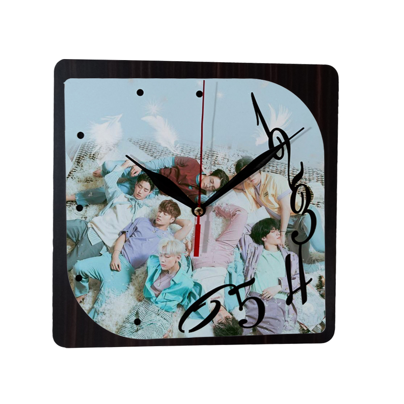 ساعت دیواری طرح گات سون got7 کد Tg4