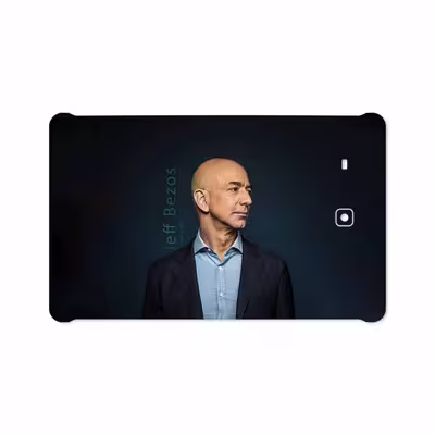 برچسب پوششی ماهوت مدل Jeff Bezos مناسب برای تبلت سامسونگ Galaxy Tab E 9.6 2015 T561