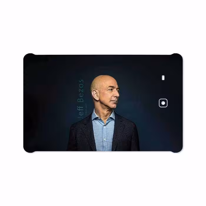 برچسب پوششی ماهوت مدل Jeff Bezos مناسب برای تبلت سامسونگ Galaxy Tab E 9.6 2015 T561