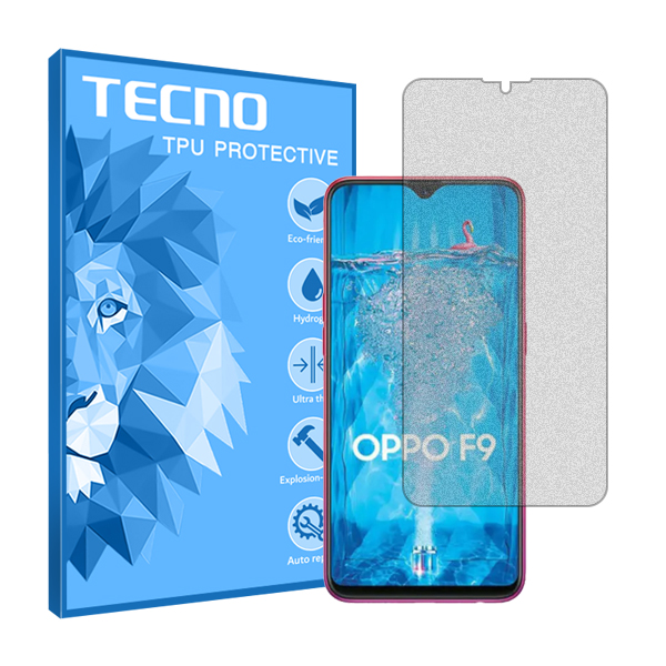 گلس اوپو F9 Pro مدل هیدروژلی مات برند تکنو کد S