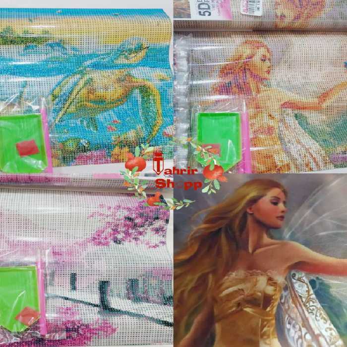 نقاشی باالماس تمام نگین 30.30سانت